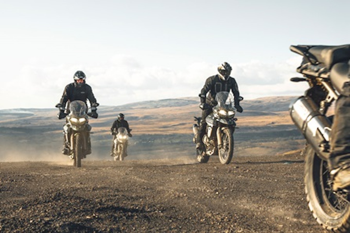 Half Day Off-Road Motorcycle Training at Triumph Adventure 1