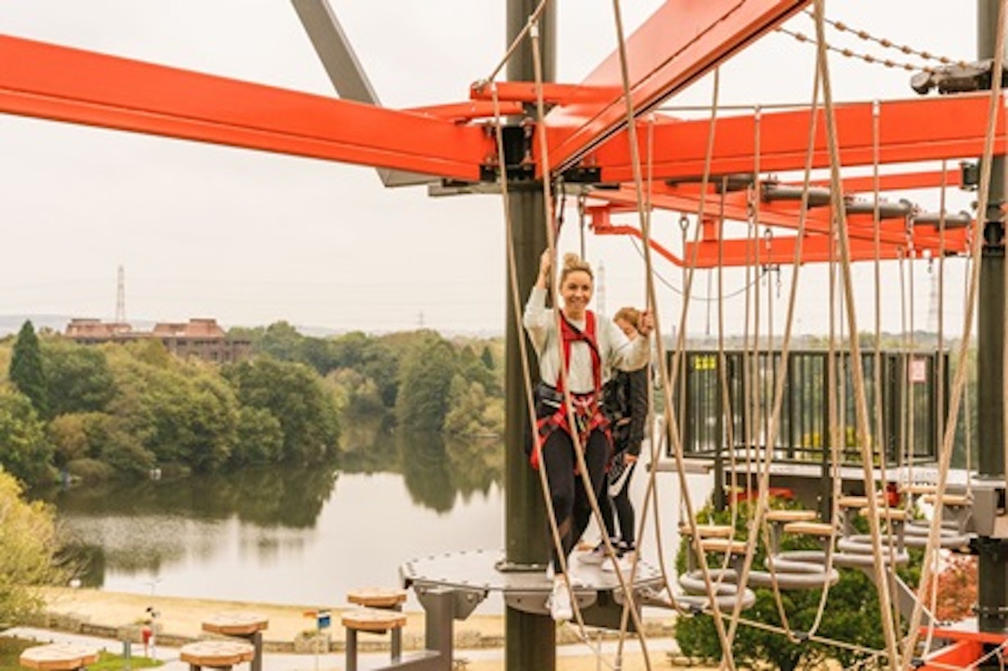 High Ropes Experience for Two at The Bear Grylls Adventure