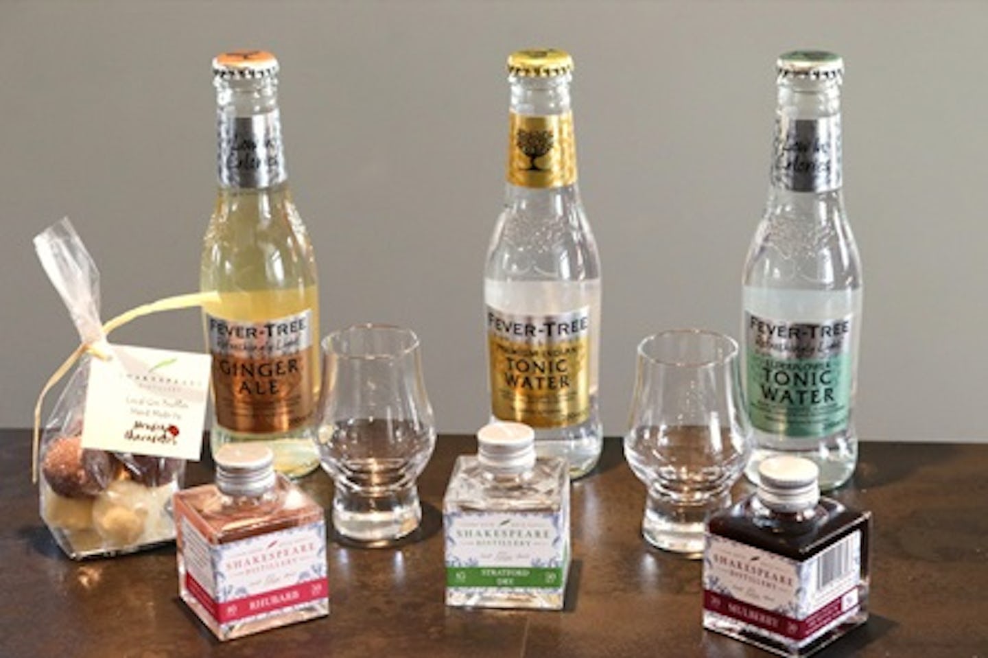 Home Gin Tasting Kit with Online Tutorial for Two with Shakespeare Distillery