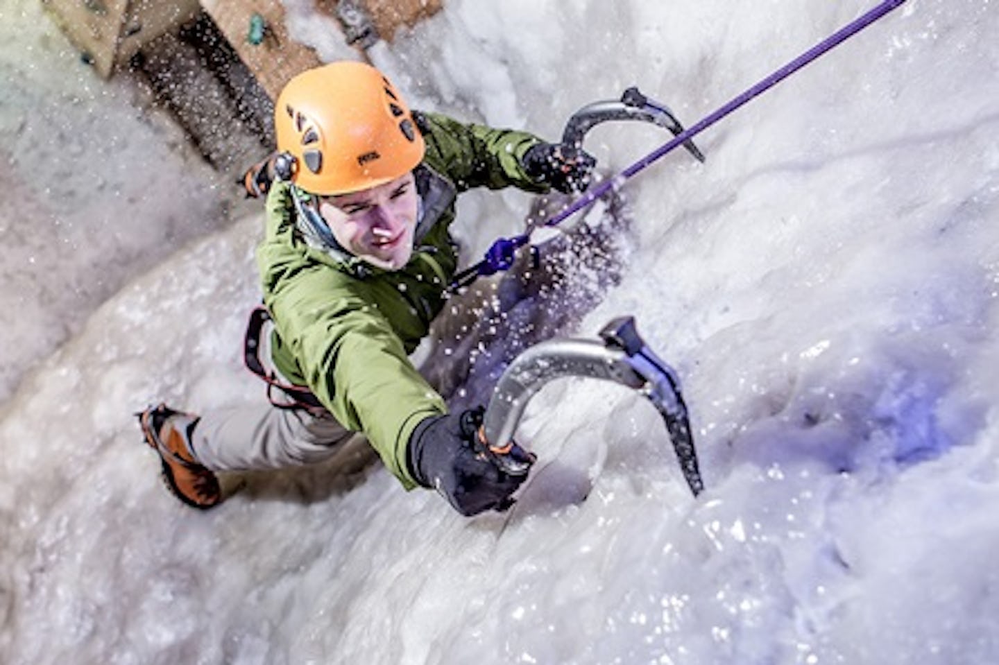 Ice Climbing for One