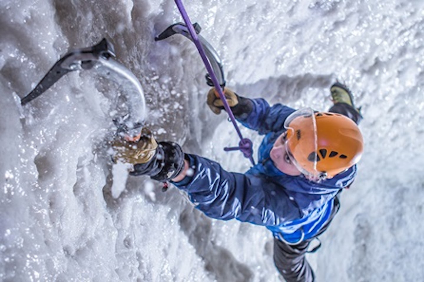 Ice Climbing for One