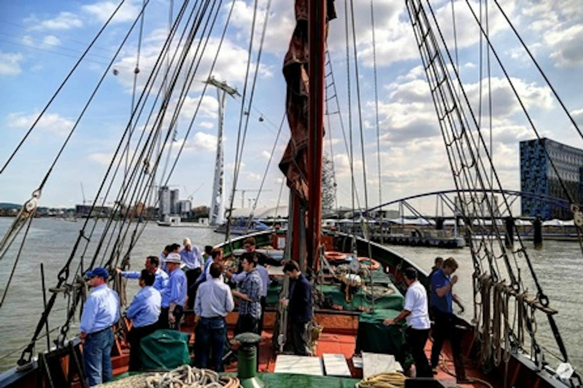 Immersive Tour on The Thames Sailing Barge, Lunch and Entry to The Shard with Champagne 2