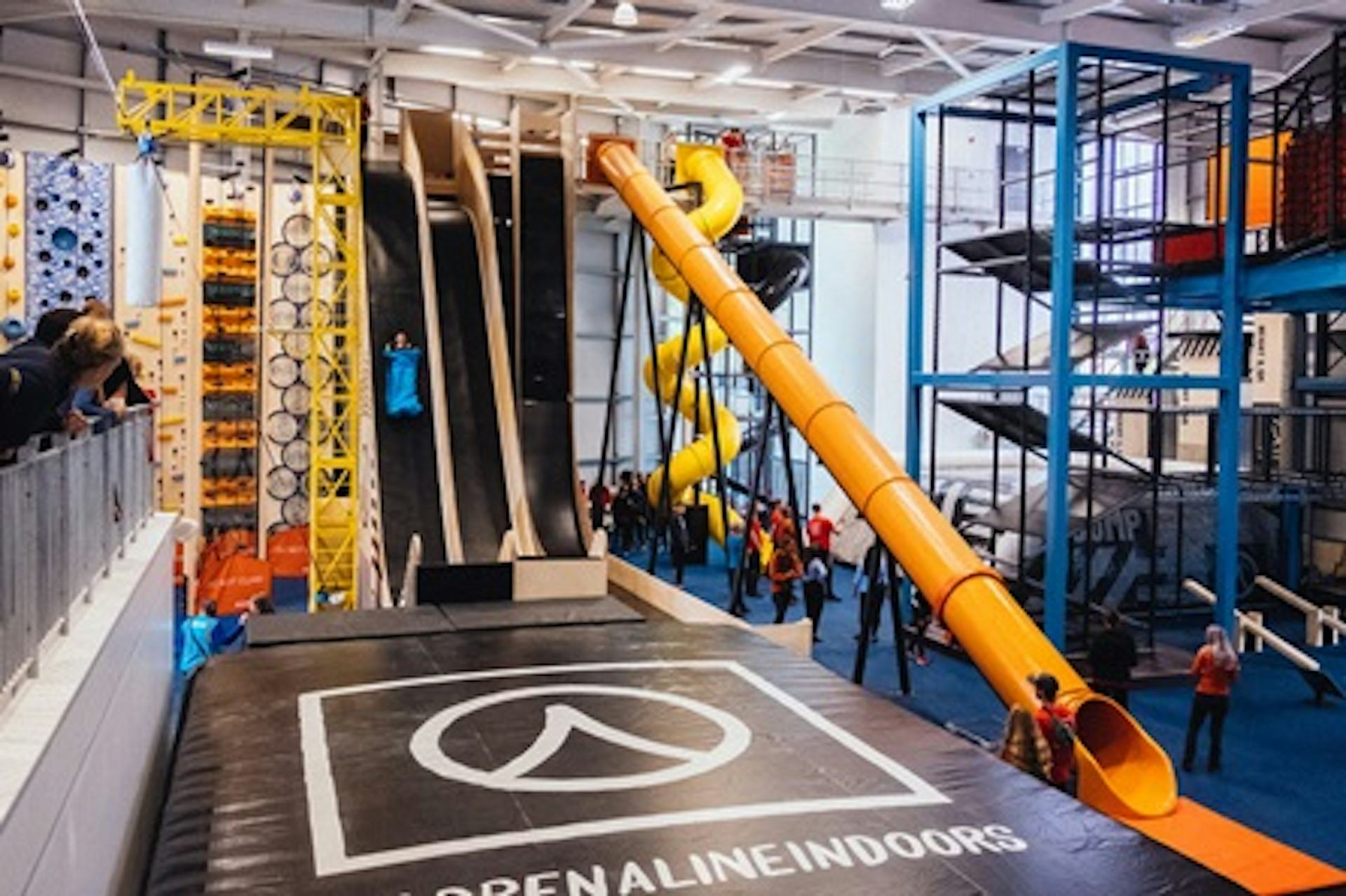 Indoor Aerial Assault and Slides Pass for Two at Adventure Parc Snowdonia