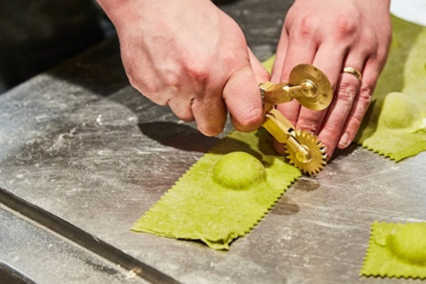 Interactive Induction to Pasta Making at La Goccia, Petersham Nurseries 1