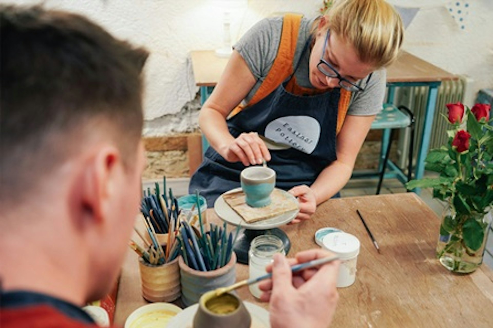 Introduction to Pottery for Two at Eastnor Pottery 2