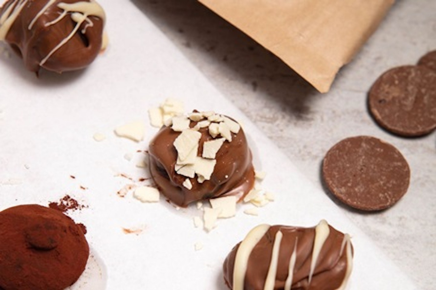 Live Online Chocolate Truffle Making Experience with Kit for Two with My Chocolate 1