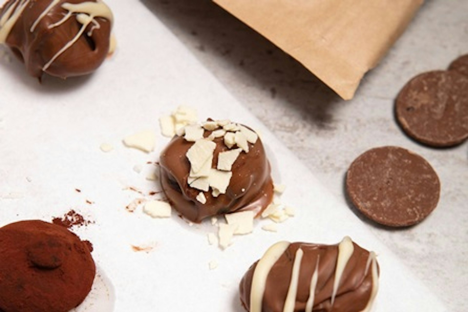 Live Online Chocolate Truffle Making Experience with Kit for Two with My Chocolate
