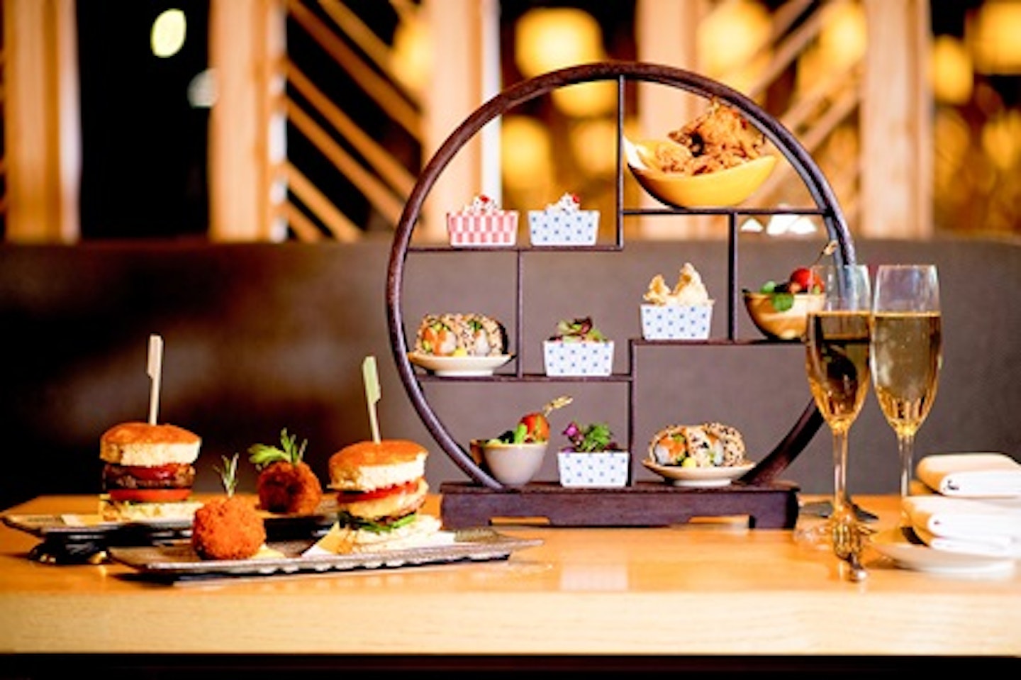 Japanese Afternoon Tea with Champagne for Two at Ginza, St James’s 1