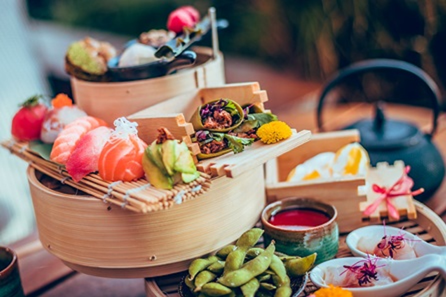 Japanese Inspired Afternoon Tea for Two at Issho, Leeds