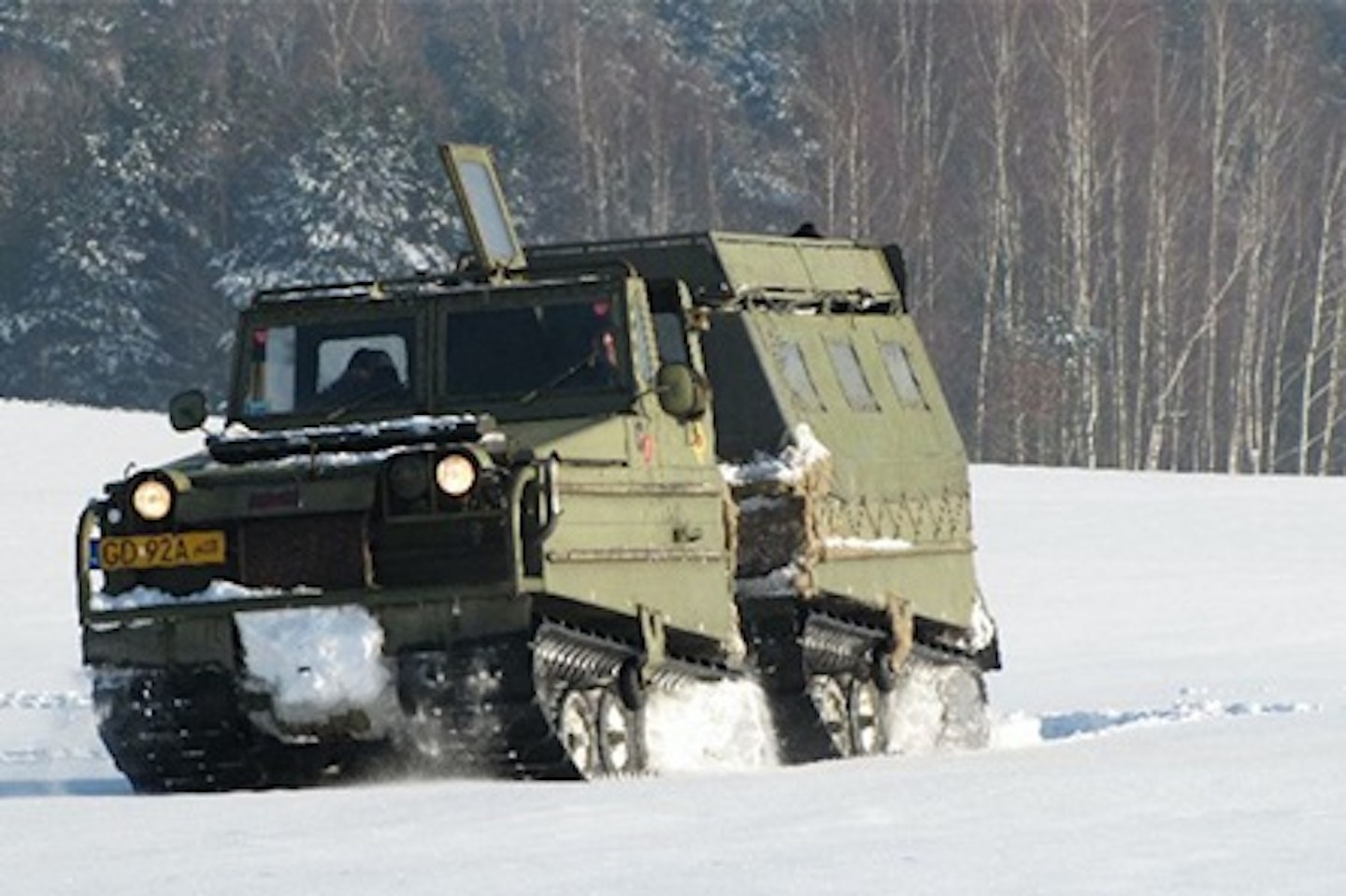 Junior Military Vehicle Driving Experience 1