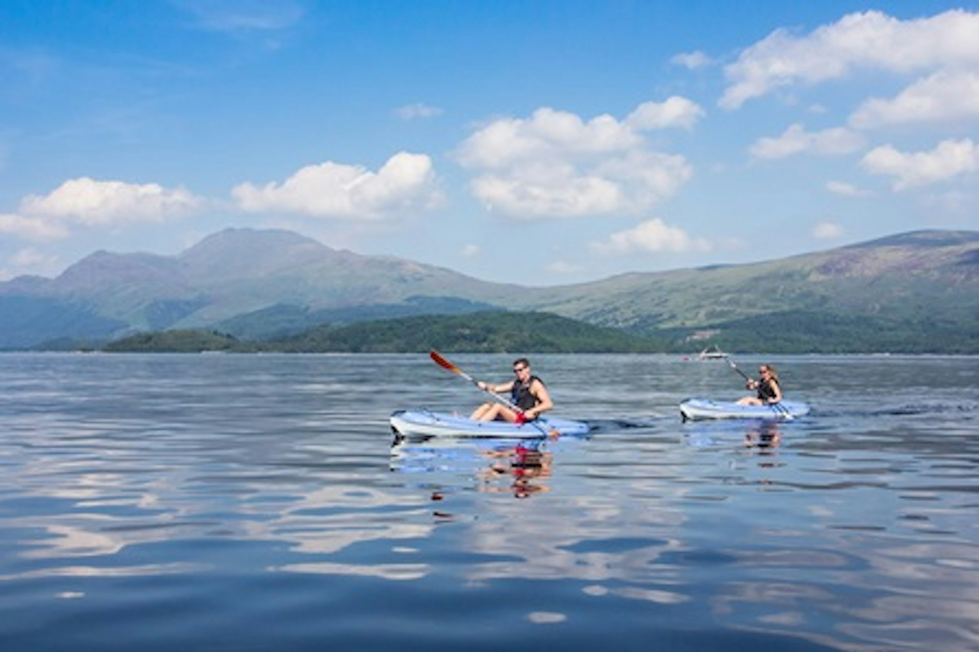 Kayaking for Two on Loch Lomond 1