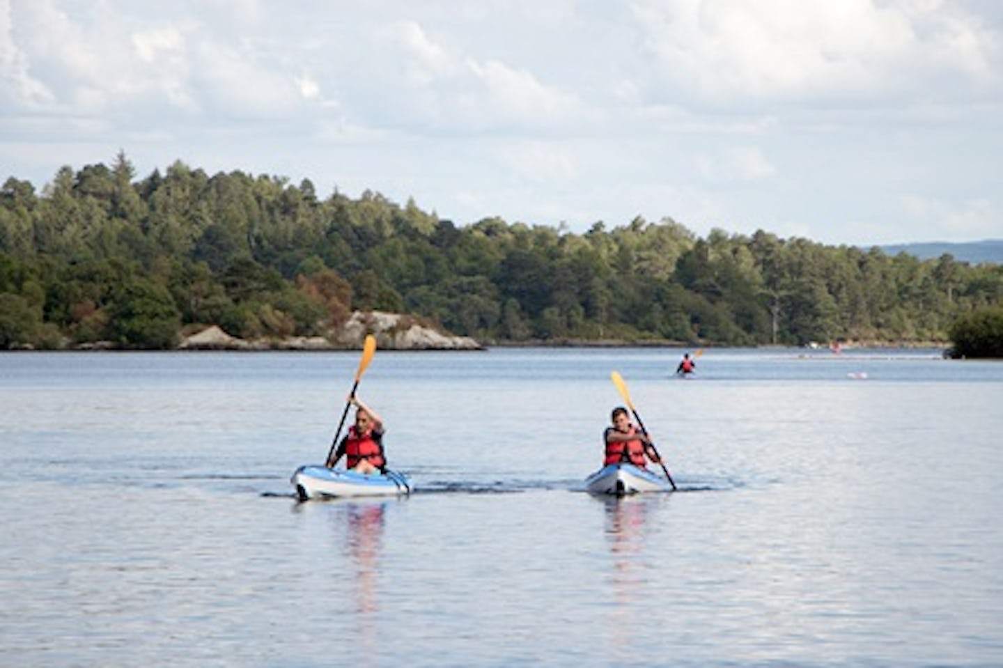 Kayaking for Two on Loch Lomond