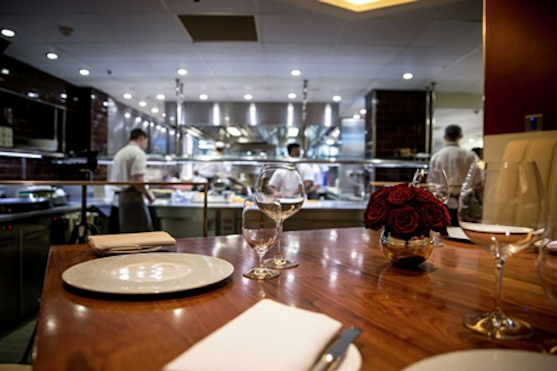 Kitchen Table Experience with Michelin Starred Seven Course Meal for Four at Gordon Ramsay's Pétrus 3