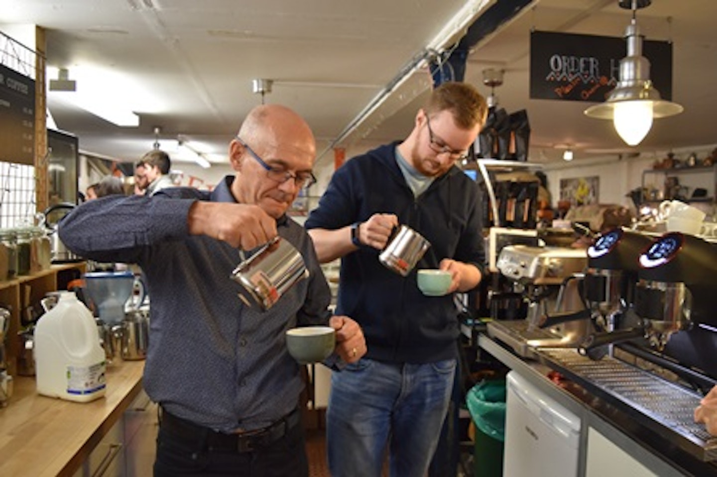 Learn Latte Art at Winchester School of Coffee 3