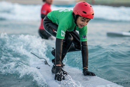 Learn to Surf with a Meal for Two at The Wave Inland Surf Destination 4