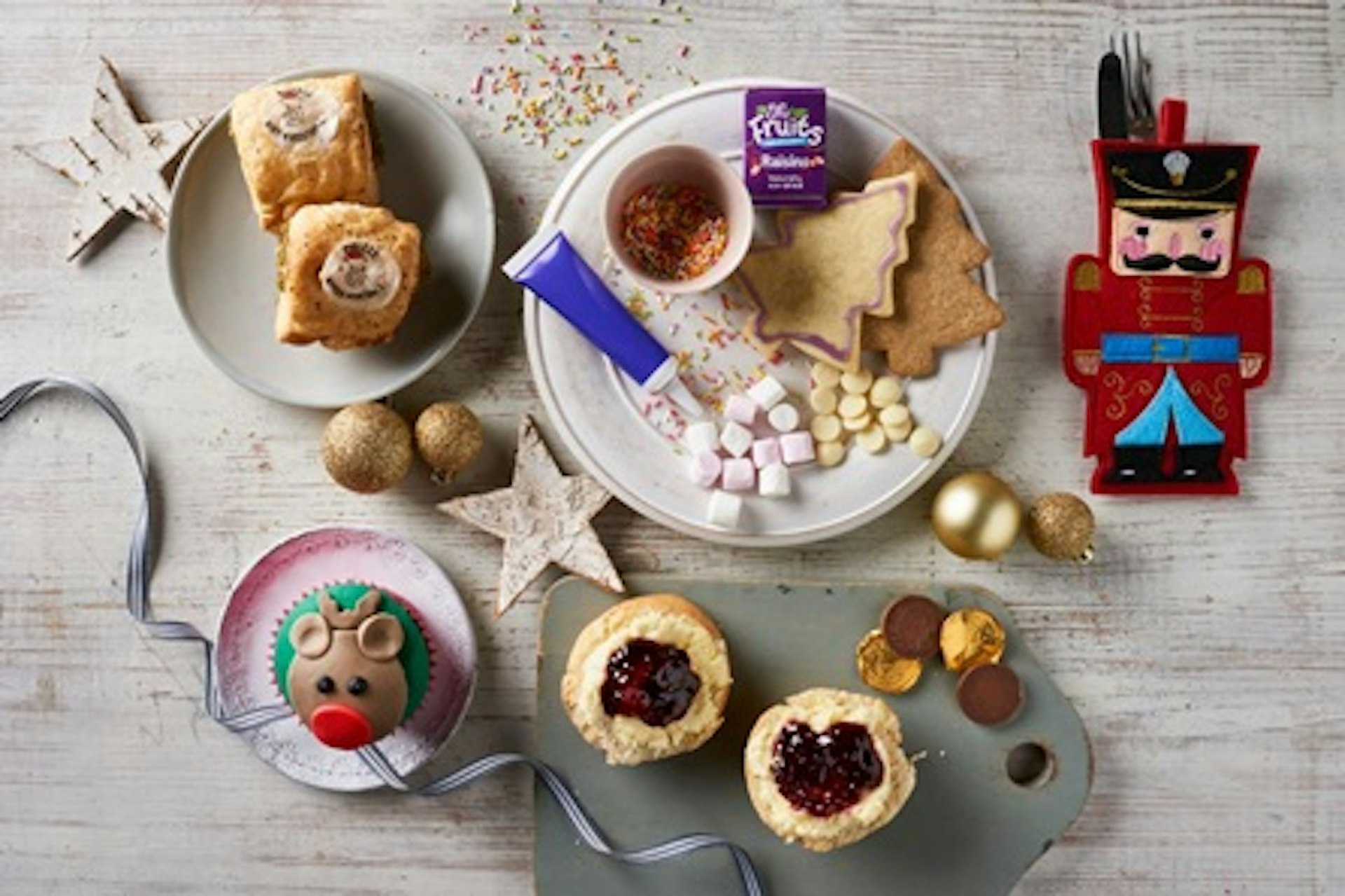 Little Piglets Christmas Afternoon Tea at Home for Two from Piglets Pantry