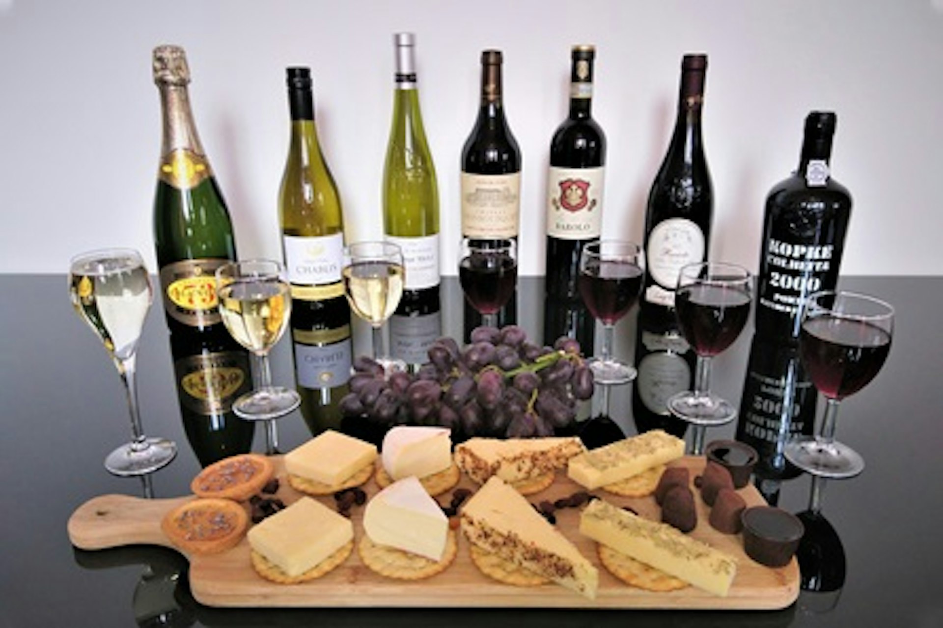 Luxury Wine, Champagne and Port Tasting paired with Cheese and Truffles 1
