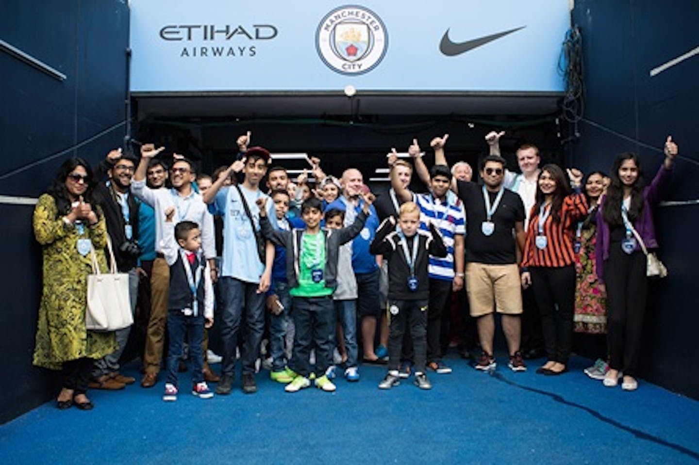 Manchester City Stadium and Football Academy Tour for One Adult and One Child