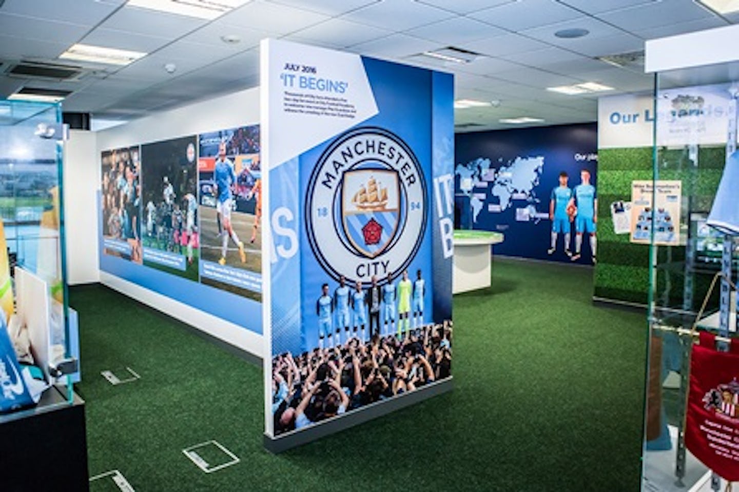 Manchester City Stadium and Football Academy Tour for Two Adults