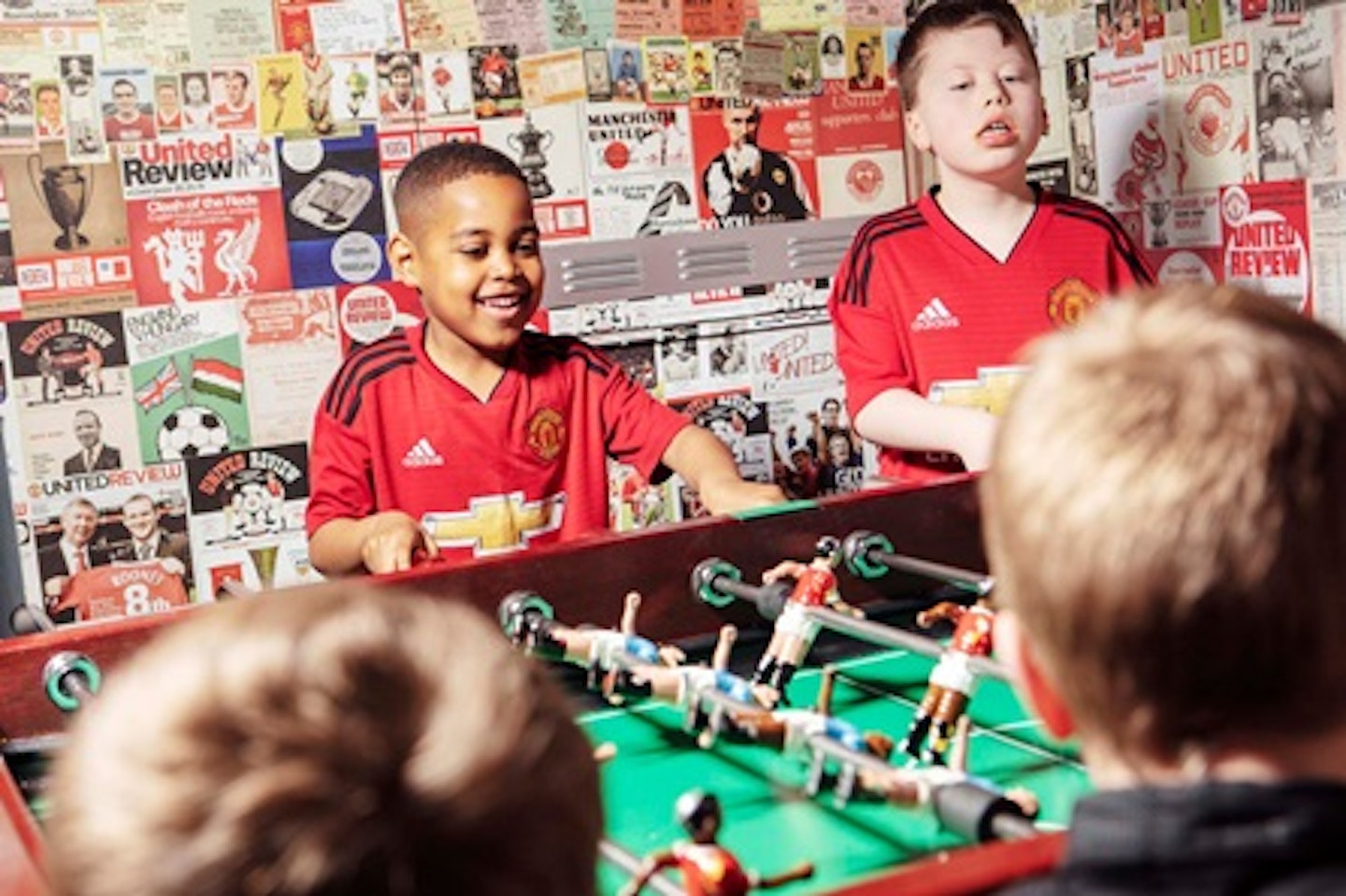 Manchester United Football Club Stadium Tour with Meal in the Red Café for One Adult and One Child 1