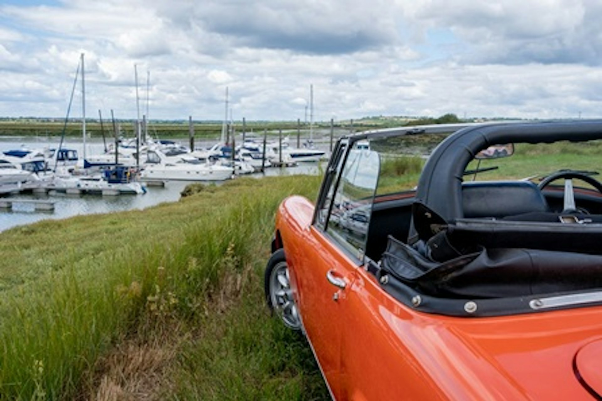MG Midget Classic Car On Road Driving Experience 4