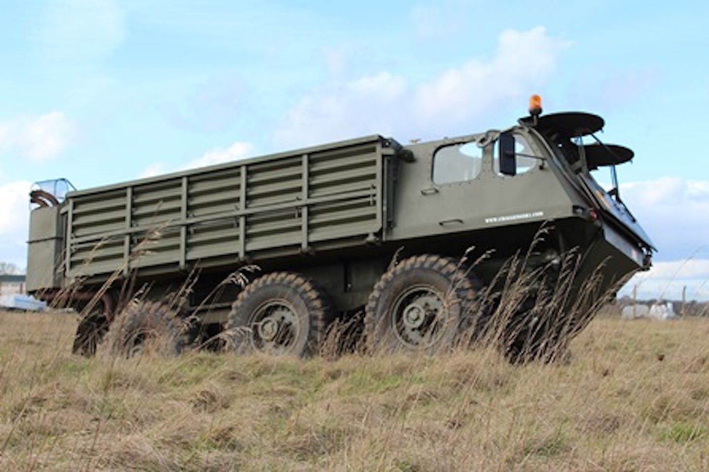 Military Vehicle Off-Road Driving plus Stalwart Passenger Ride