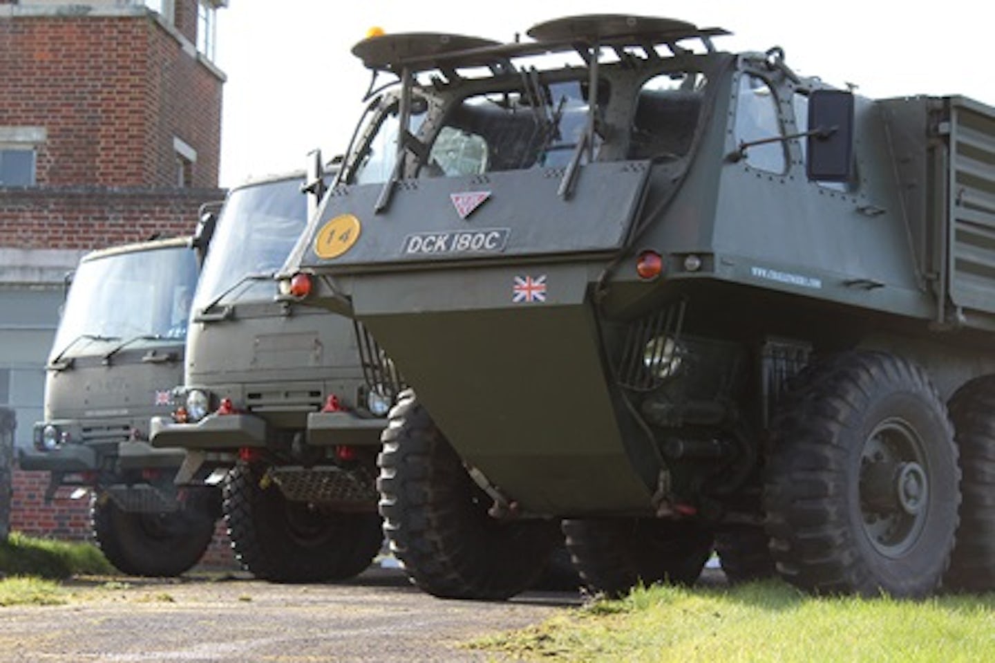 Military Vehicle Off-Road Driving plus Stalwart Passenger Ride