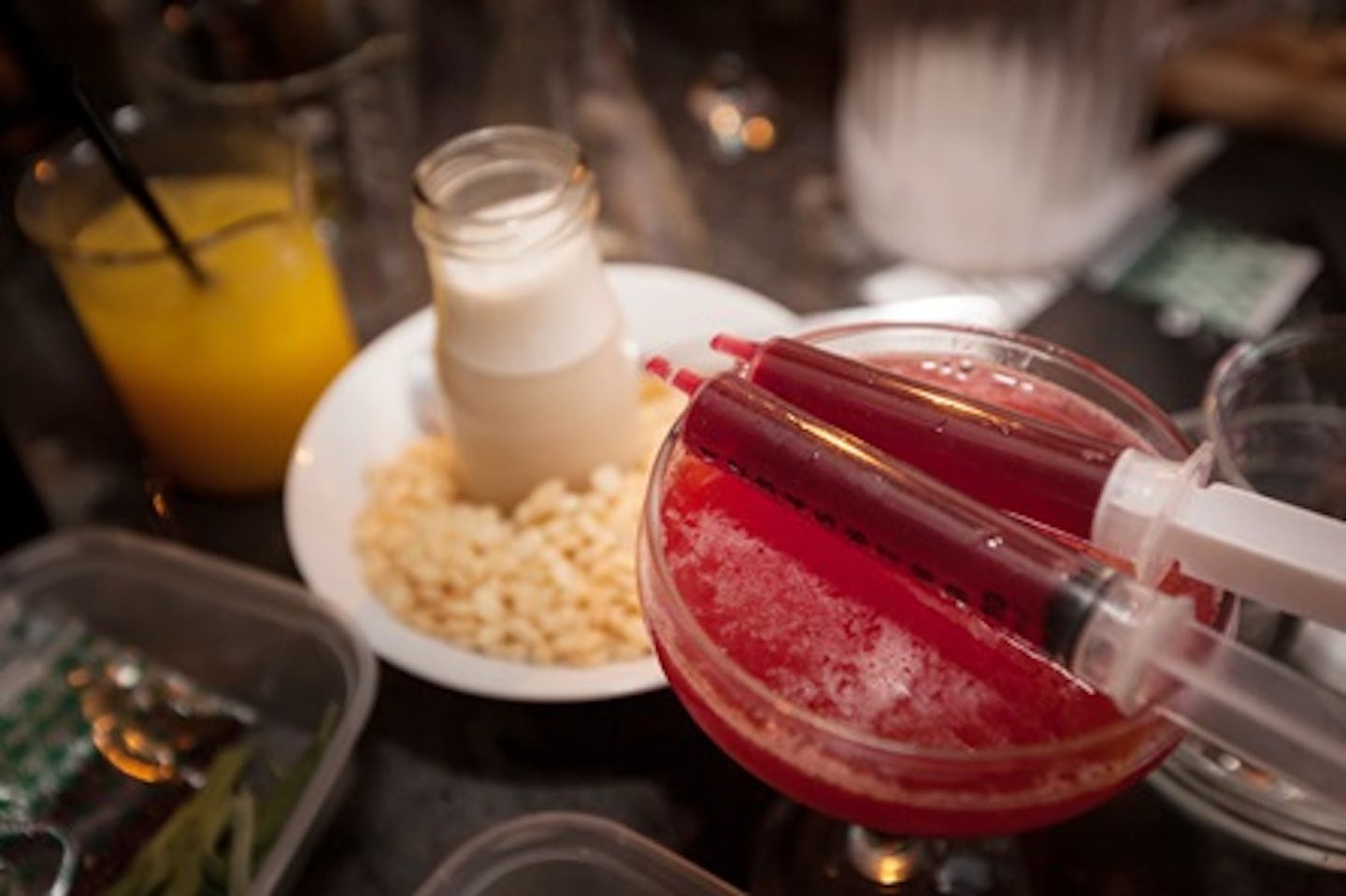 Molecular Cocktail Cooking Experience and Pizza for Two at ABQ London