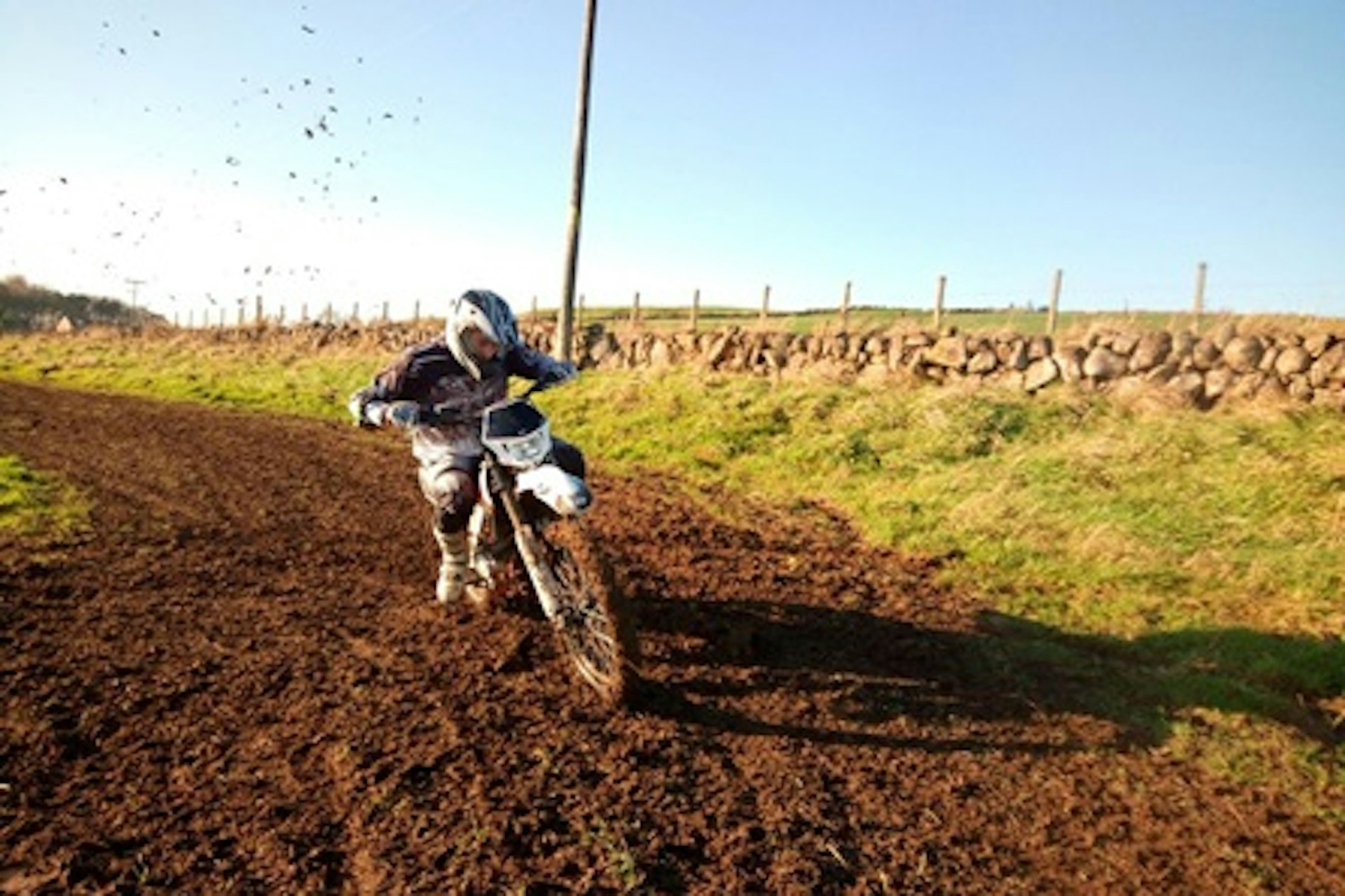 Off-Road Motorcycle Powerslide and Drift Experience, Scotland