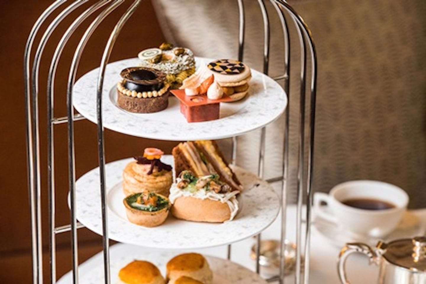 Nineteen Twen-Tea Afternoon Tea for Two at The 5* Sheraton Grand London Park Lane