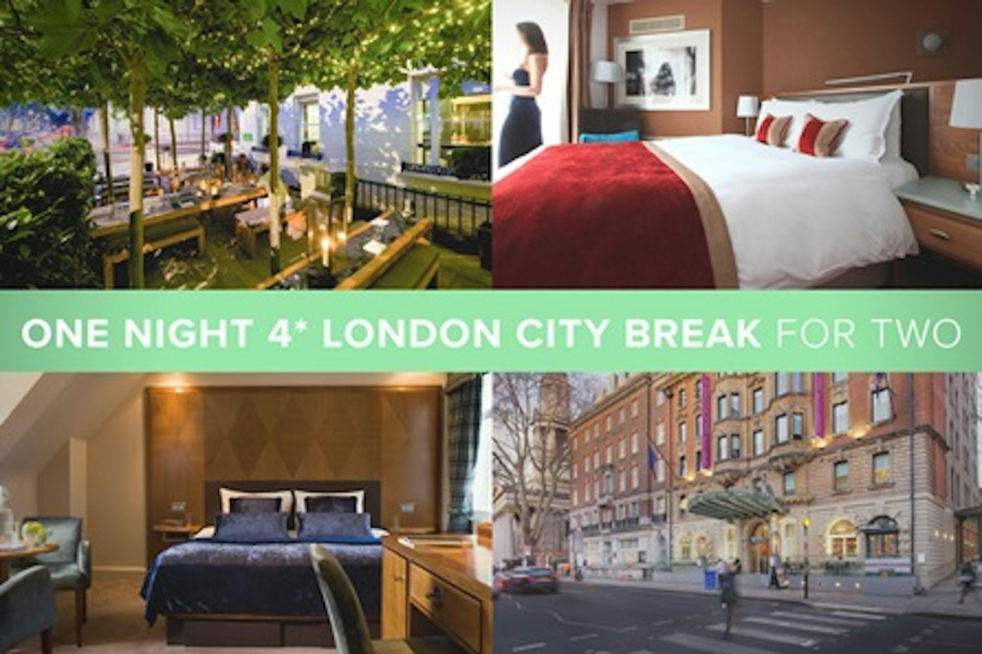 One Night 4* London City Break for Two 1