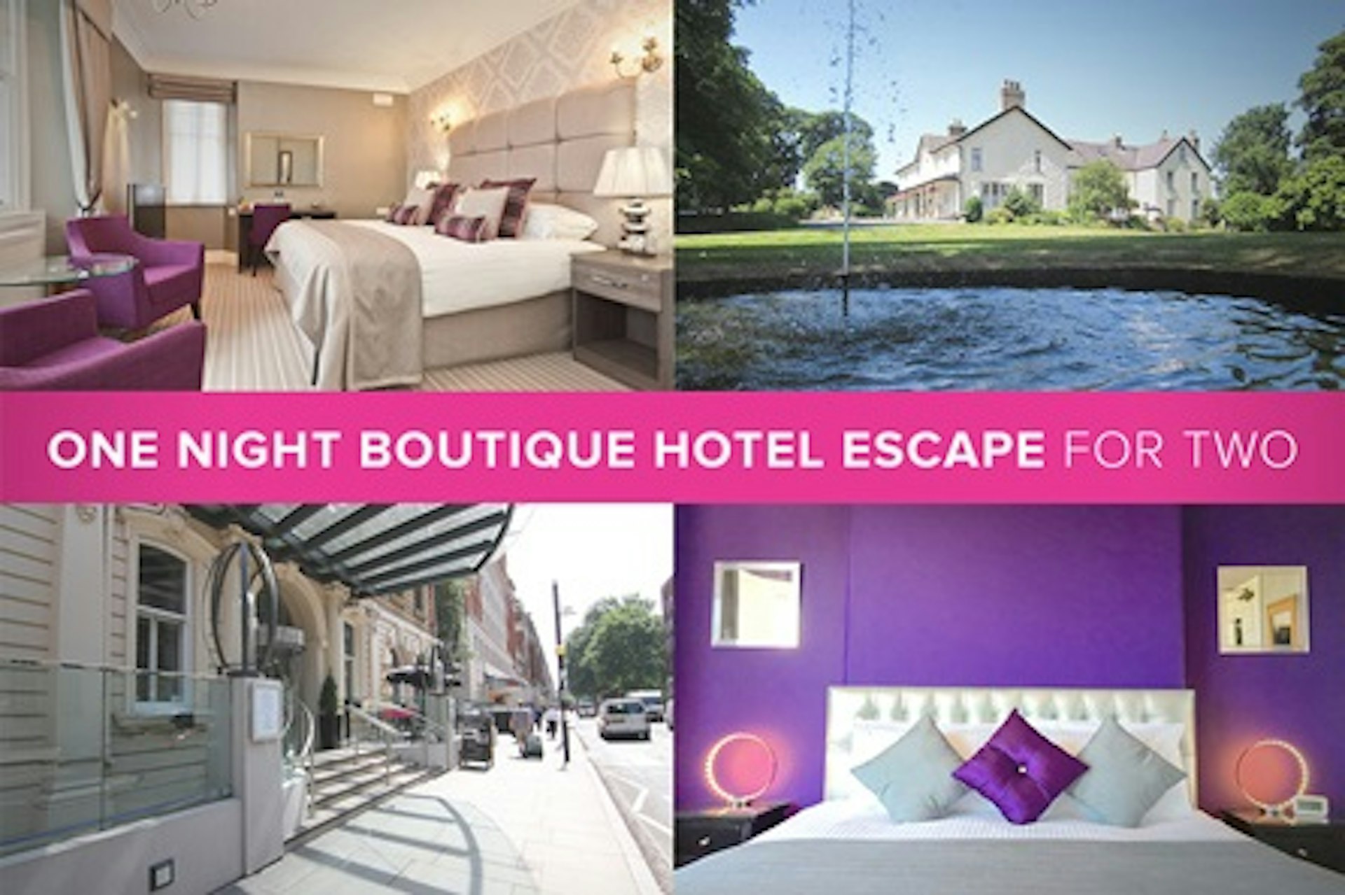 One Night Boutique Hotel Escape for Two 1