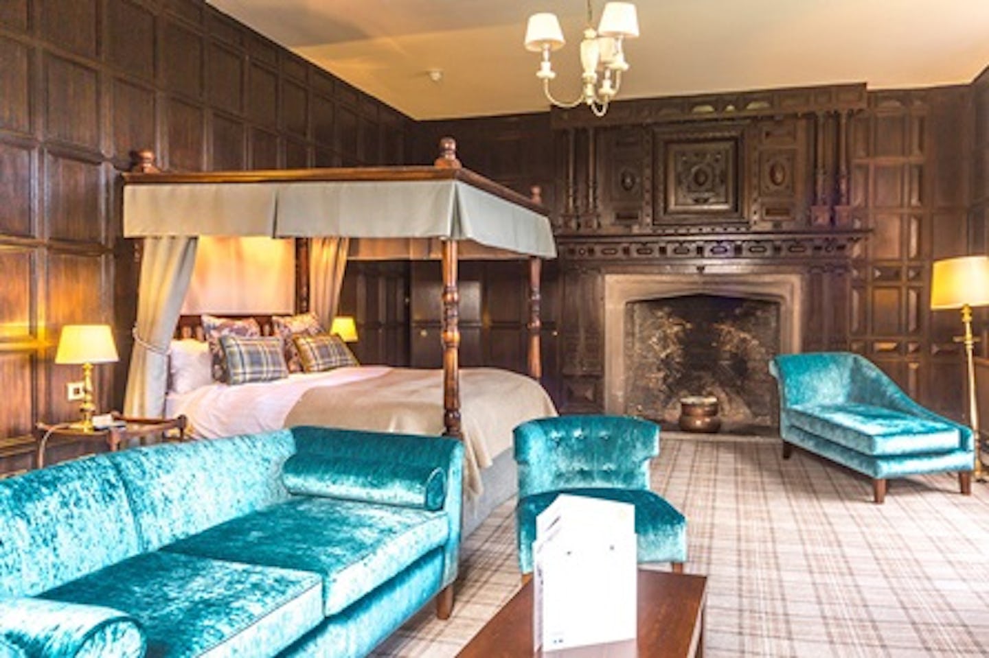 One Night Break for Two at the Historic Billesley Manor Hotel