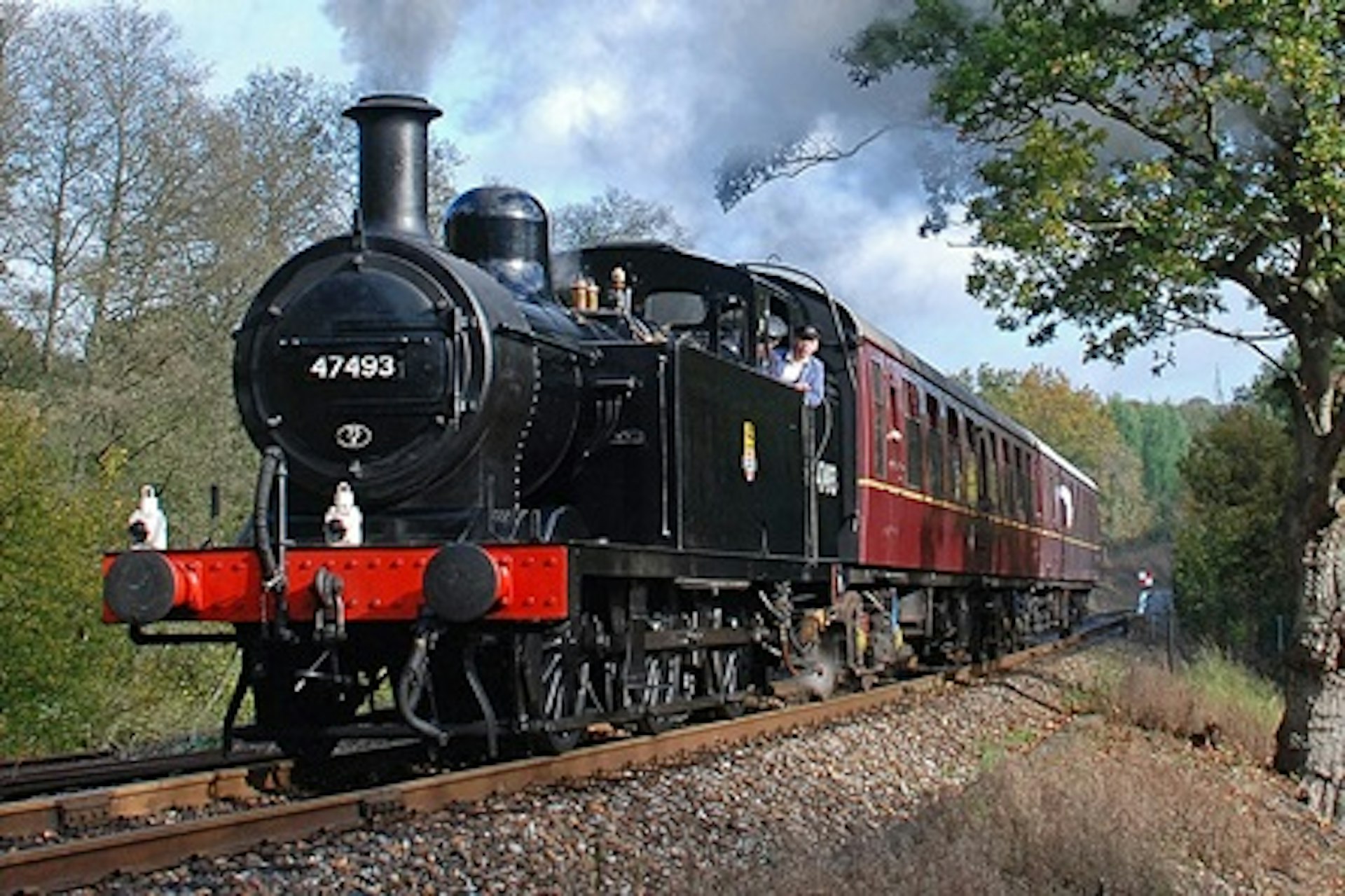 One Night Break with Dinner and Steam Train Trip on the Spa Valley Railway for Two 1