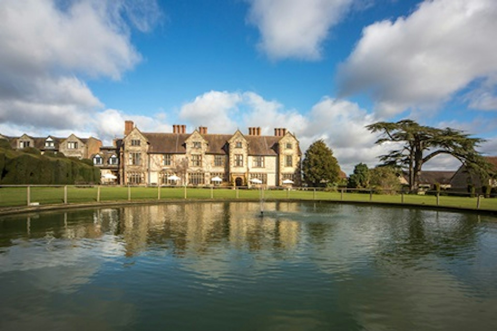 One Night Break with Dinner for Two at the Historic Billesley Manor Hotel 1