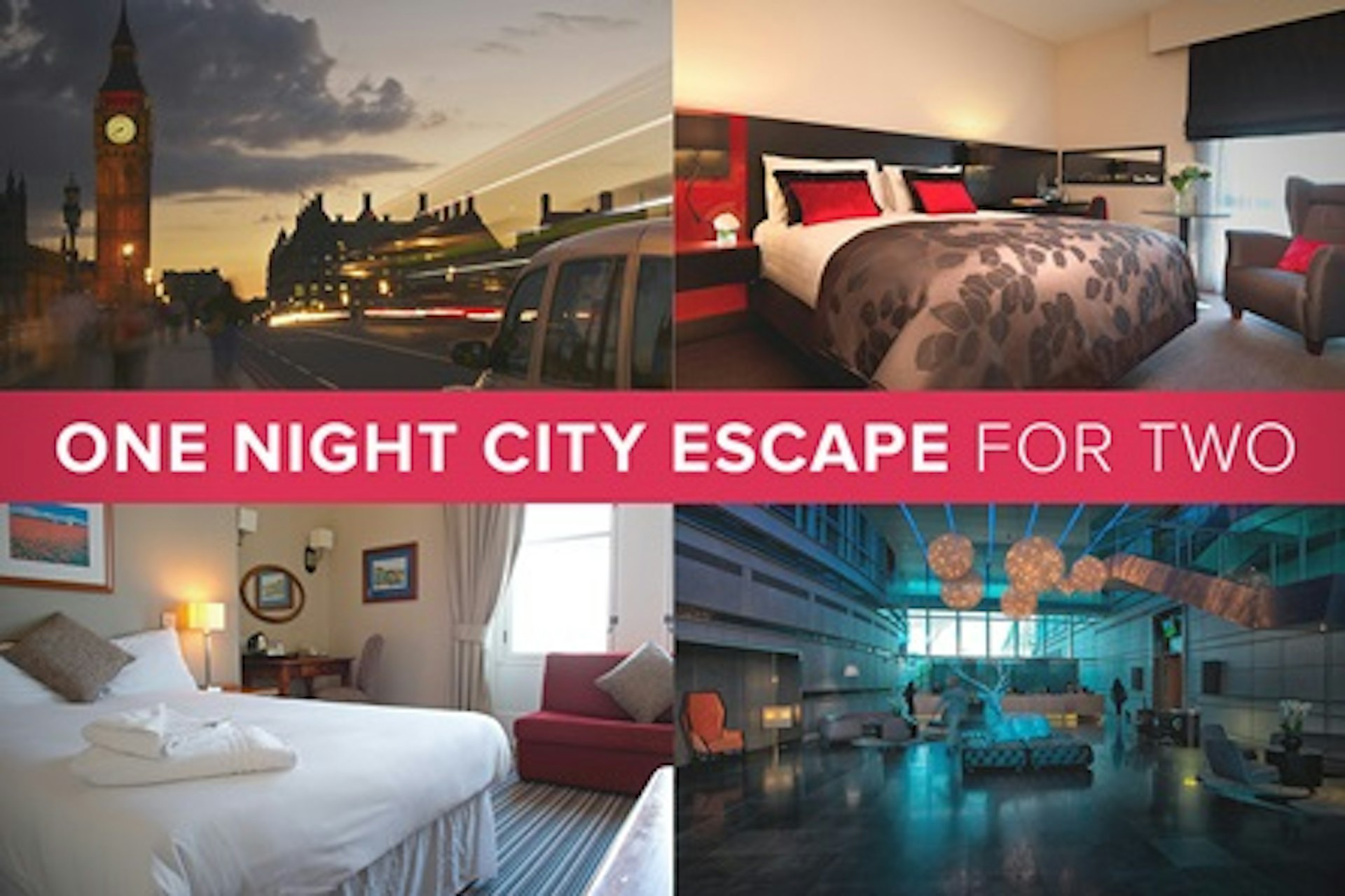 One Night City Hotel Escape for Two 1