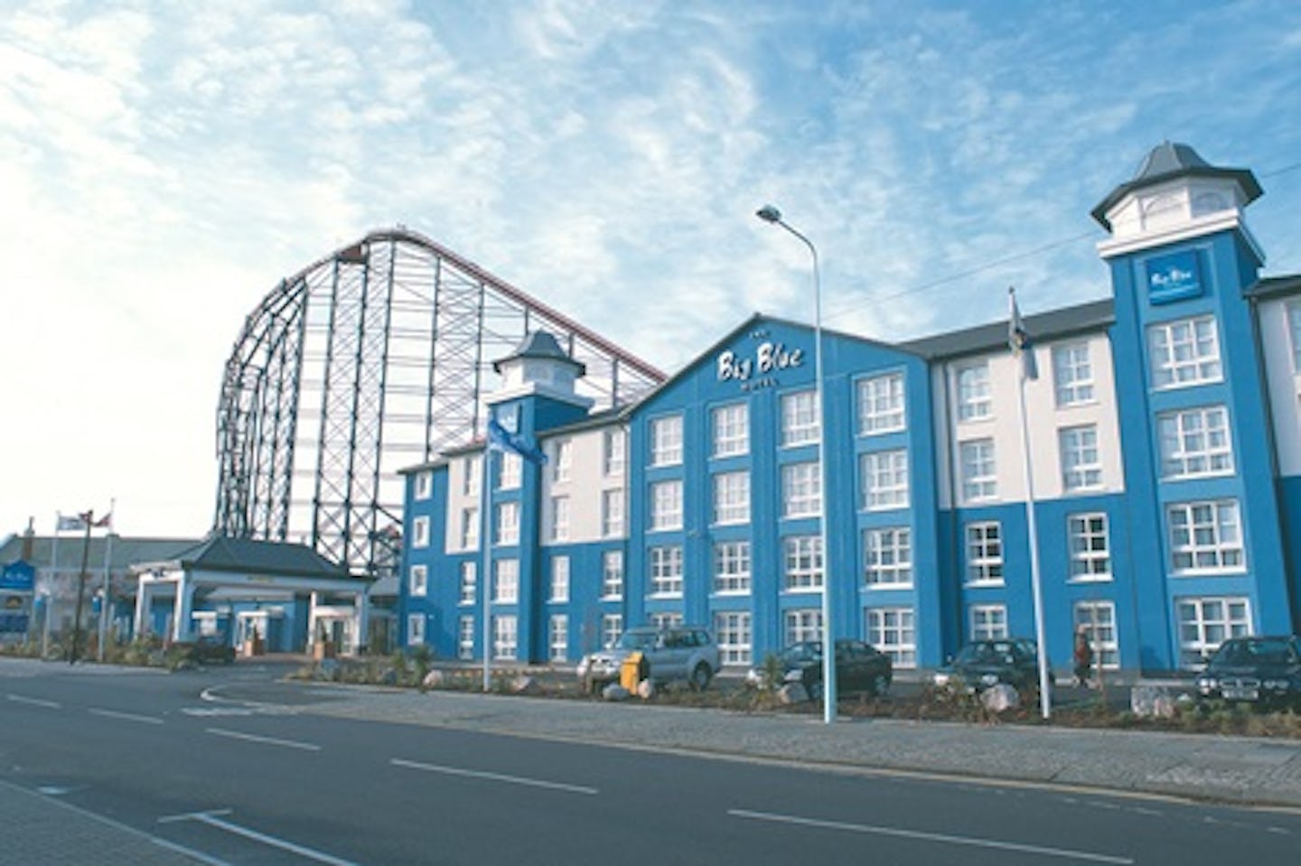 One Night Coastal Escape with Dinner for Two at The Big Blue Hotel, Blackpool