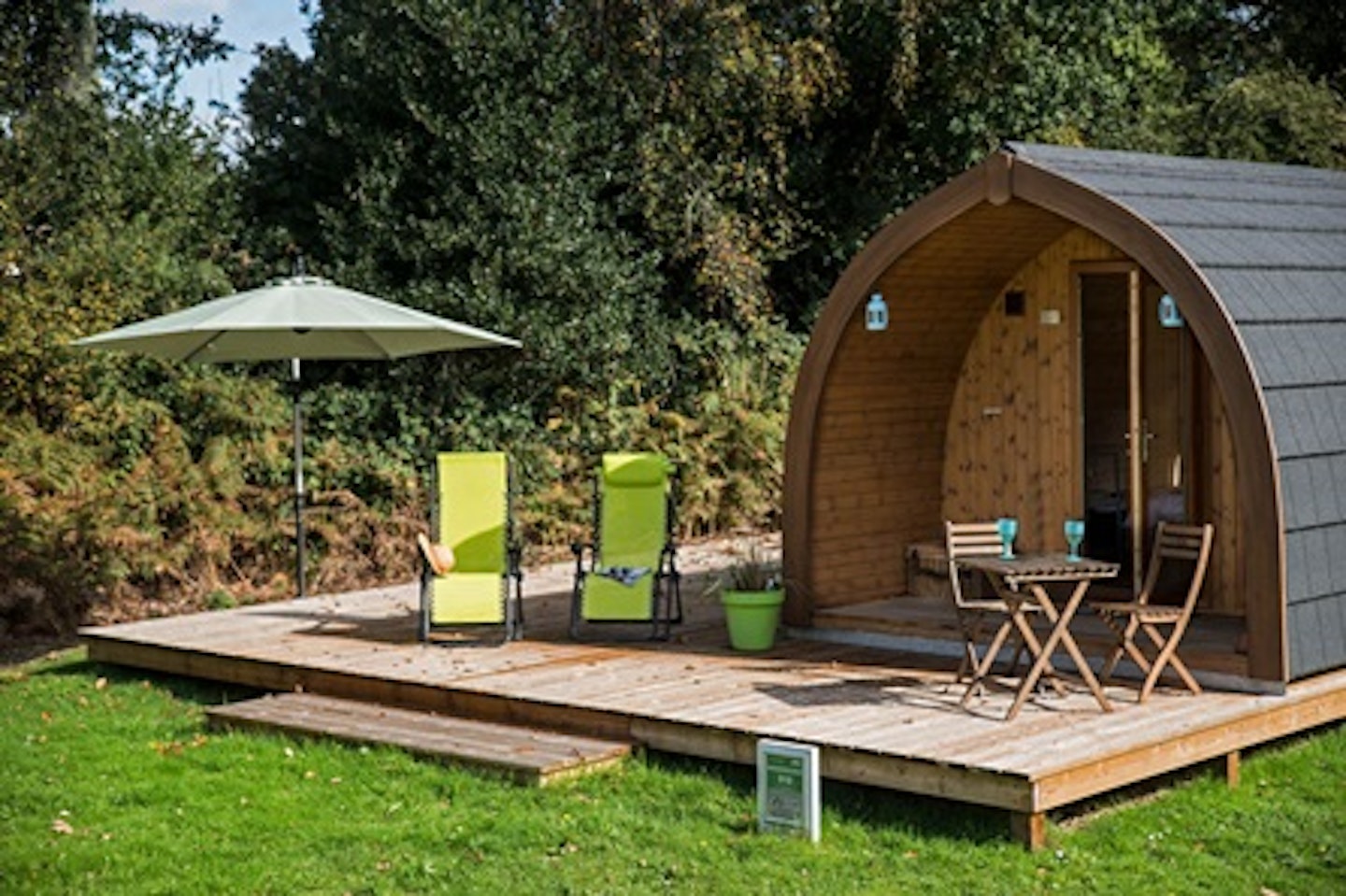 One Night Glamping Break for Two at Back-Of-Beyond, Dorset 1