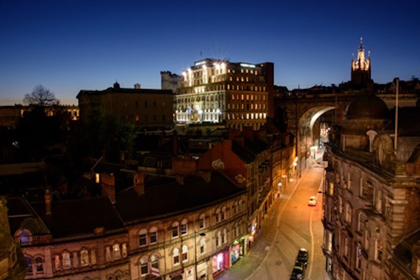 One Night Newcastle City Break for Two at the Luxury Vermont Hotel