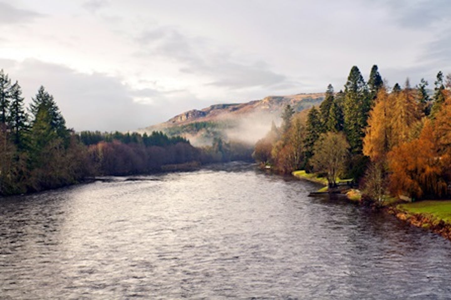 One Night Scottish Break with Dinner for Two at Dunkeld House Hotel