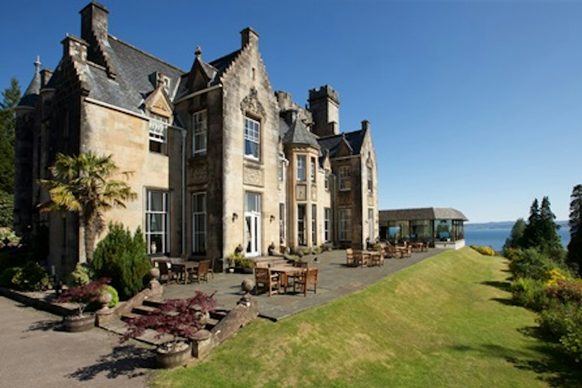 One Night Scottish Escape with Dinner for Two at Stonefield Castle, Loch Fyne 1