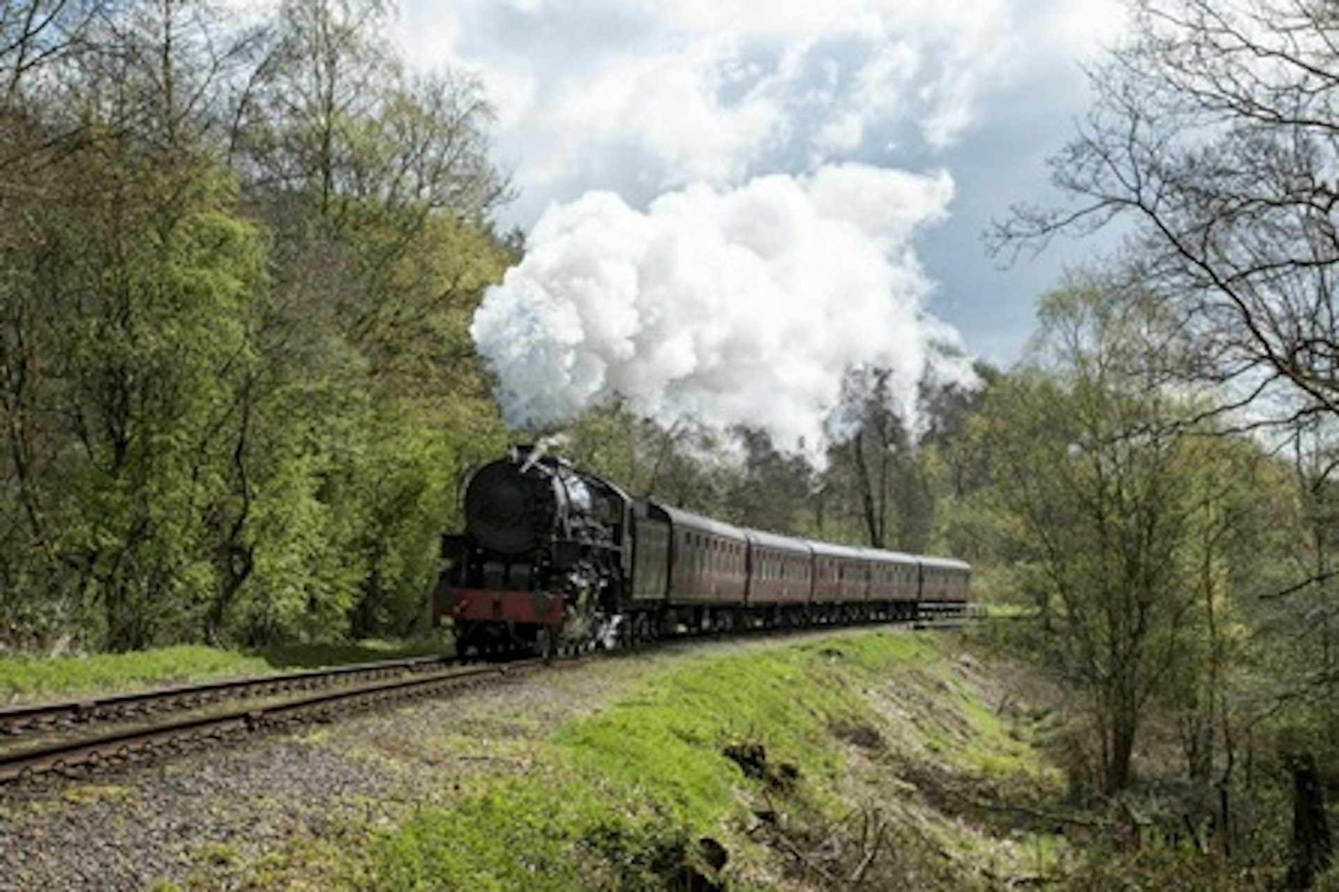 One Night Break and Steam Train Trip with Churnet Valley Railway for Two 1