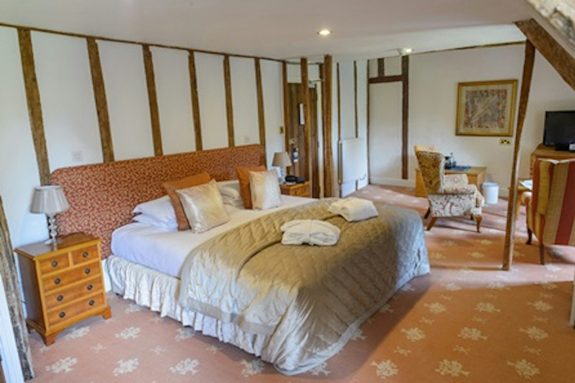 One Night Suffolk Break with Prosecco for Two at Hintlesham Hall 2