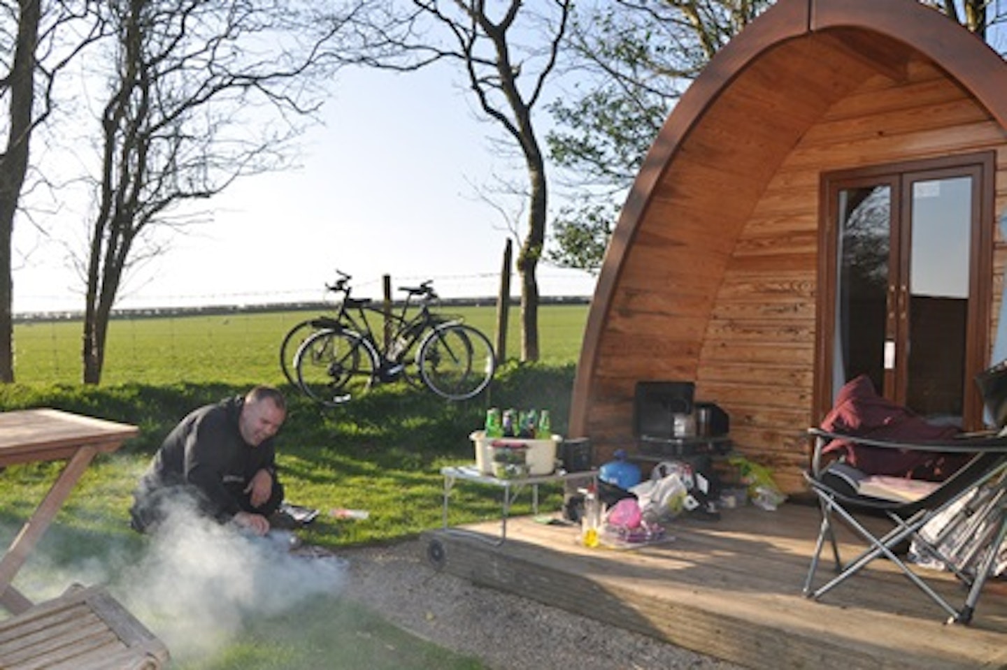 One Night Super Glamping Pod Break in Devon 3