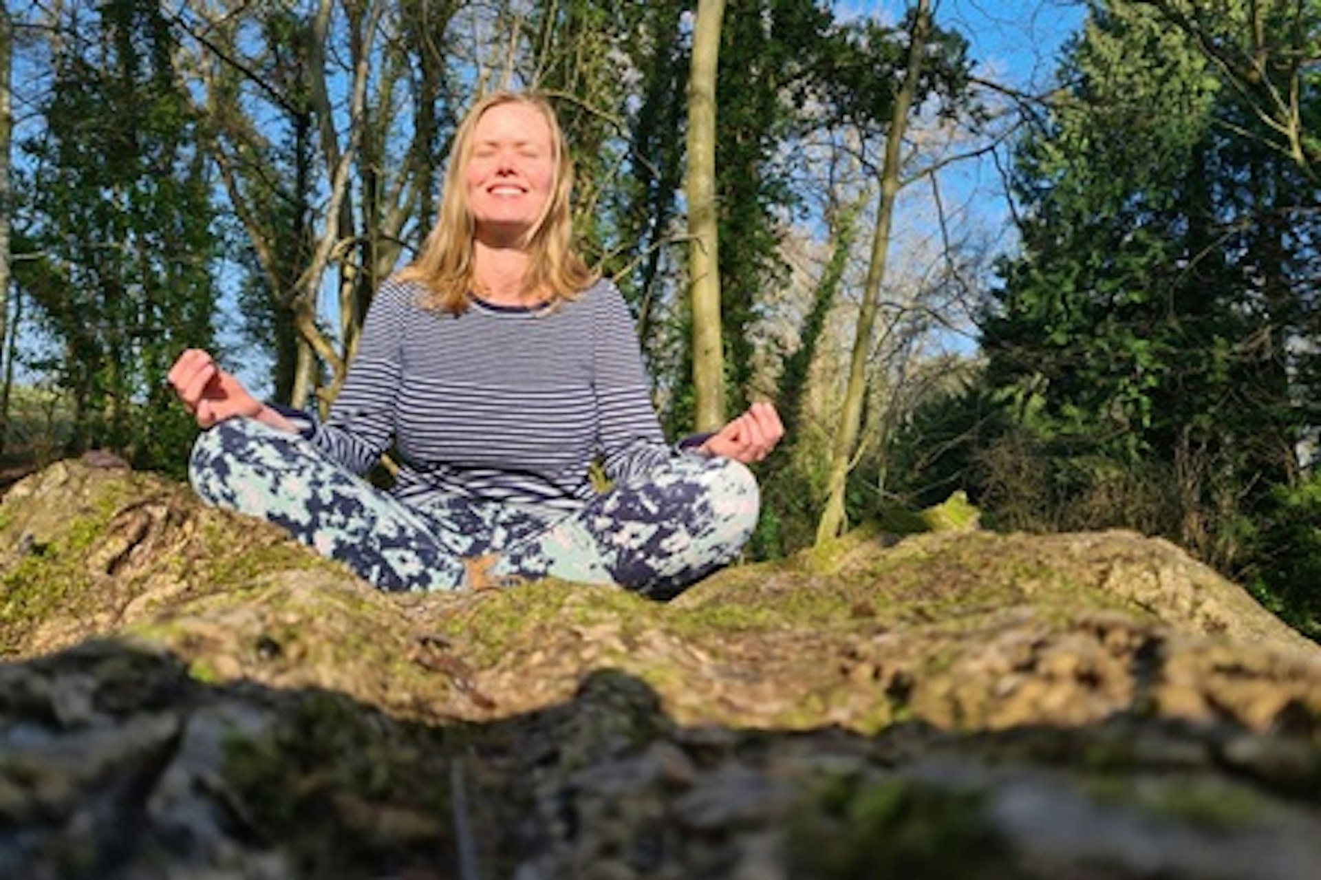 Outdoor Yoga and Forest Bathing for Two 4
