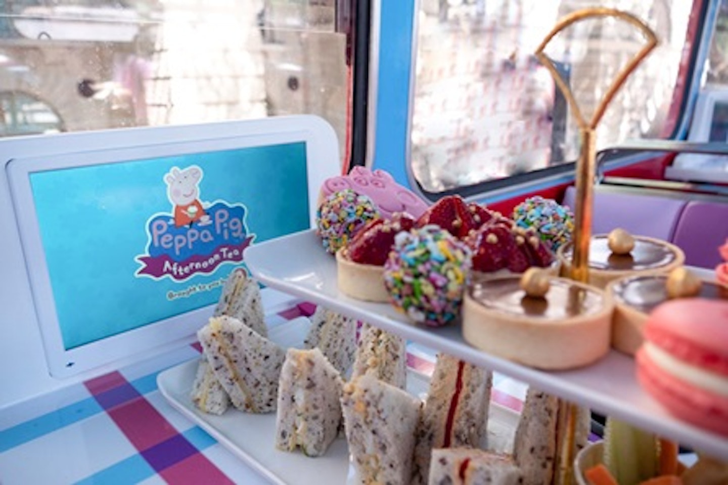 Peppa Pig Afternoon Tea Bus Tour for Two Adults and One Child 4