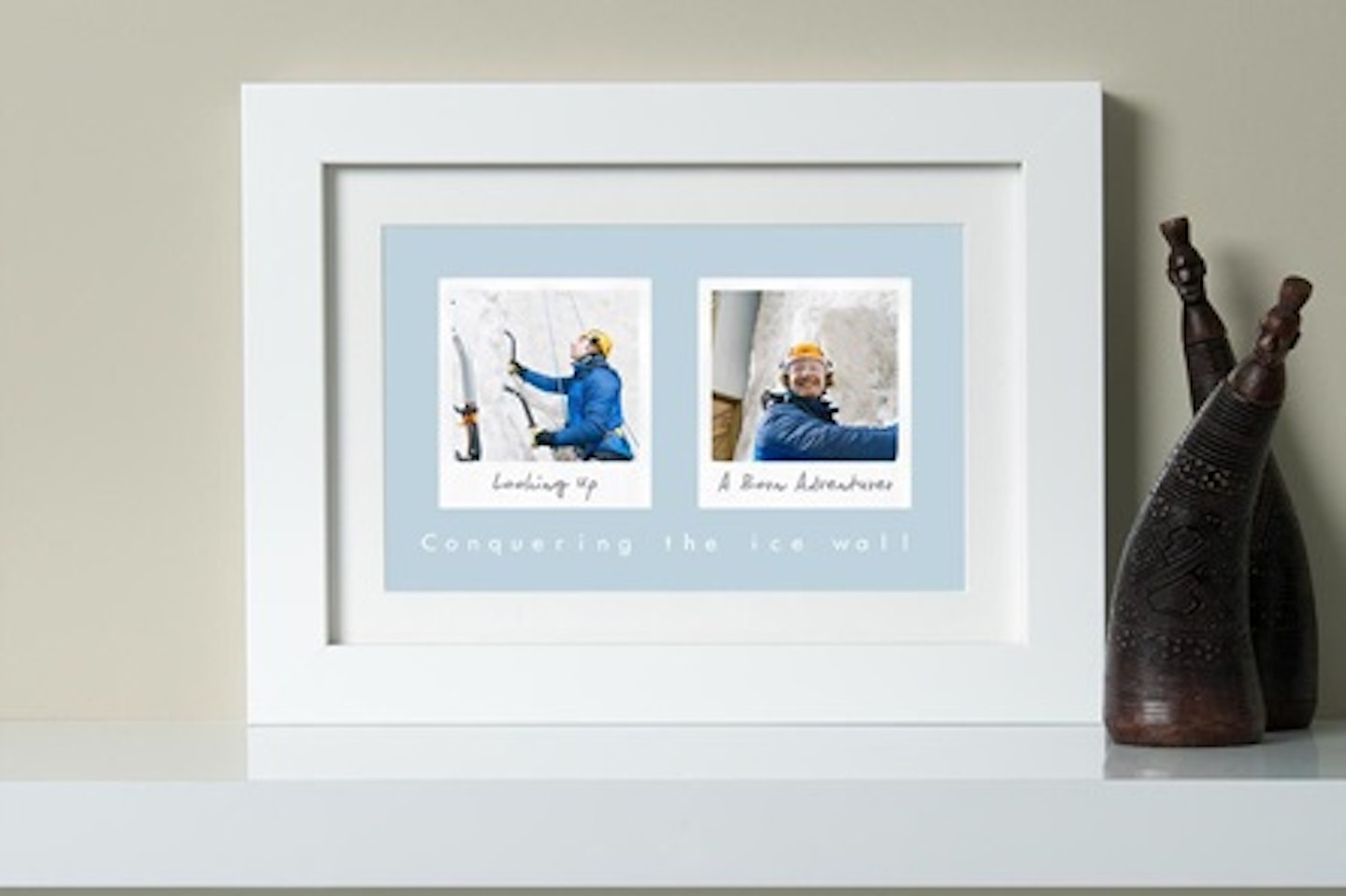 Personalised Remember The Days Two Image Framed Wall Art 2