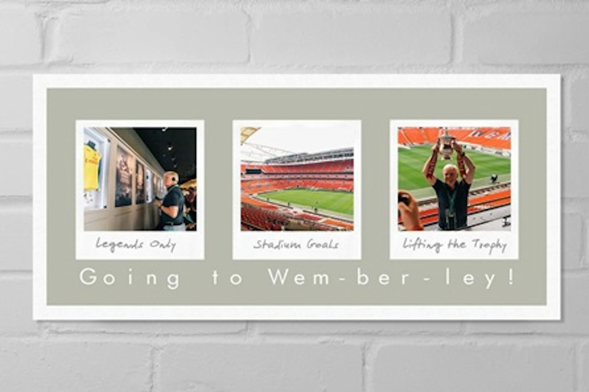 Personalised Remember The Days Three Image Print