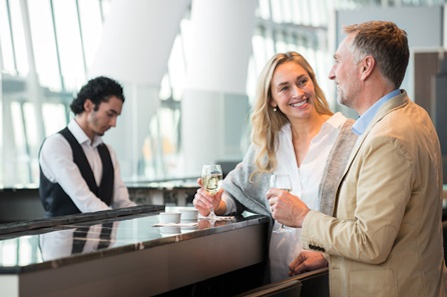 Plaza Premium Lounge Experience for Two with a Bottle of Prosecco at London Heathrow Airport 1