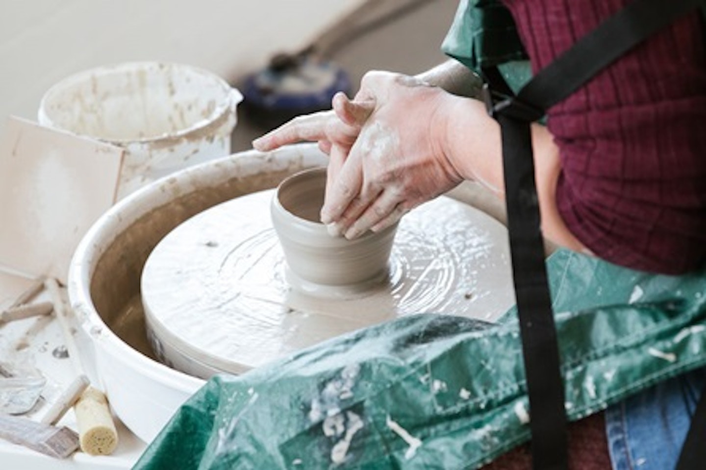 Pottery Throwing Experience at Sunken Studio 1